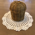 ラタンの綿棒ケース