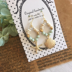 【再販☆】スターフィッシュ＆シェル♡ビーズピアス