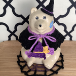 （2022  新作）北欧しろくま貯金箱　マスクチャーム付きハロウィン👻雑貨4点セット
