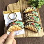 KUMAチョコミントアイスワッフルサンドキーリング