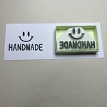 スマイル ハンドメイドはんこHANDMEDE☆文字変更可能です！