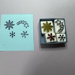 雪の結晶 &星☆彡.。