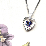vintage インタリオネックレス mini rose