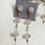 ore chain ピアス