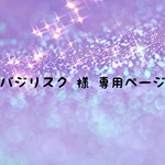 バジリスク 様 専用ページ