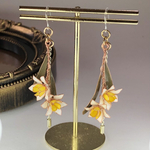 [ﾃﾞｨｯﾌﾟﾌﾗﾜｰ]✩.*˚リニューアル✩.*˚水仙ピアス/イヤリング