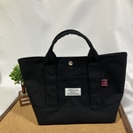 ８号帆布のトートバッグ  ブラックです。
