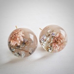 ♡ゆめかわカラー♡花玉姫ピアス・イヤリング