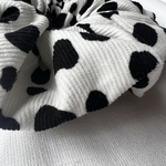 コーデュロイ × ダルメシアン シュシュ ໒꒱