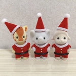 シルバニア 赤ちゃん クリスマス サンタ服
