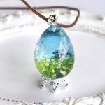 青野 レジンアクセサリー ネックレス