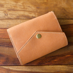 【I様オーダー品】ミニ６ システム手帳 Camel 【Flap】
