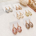 natural color×gold  ピアス/イヤリング 