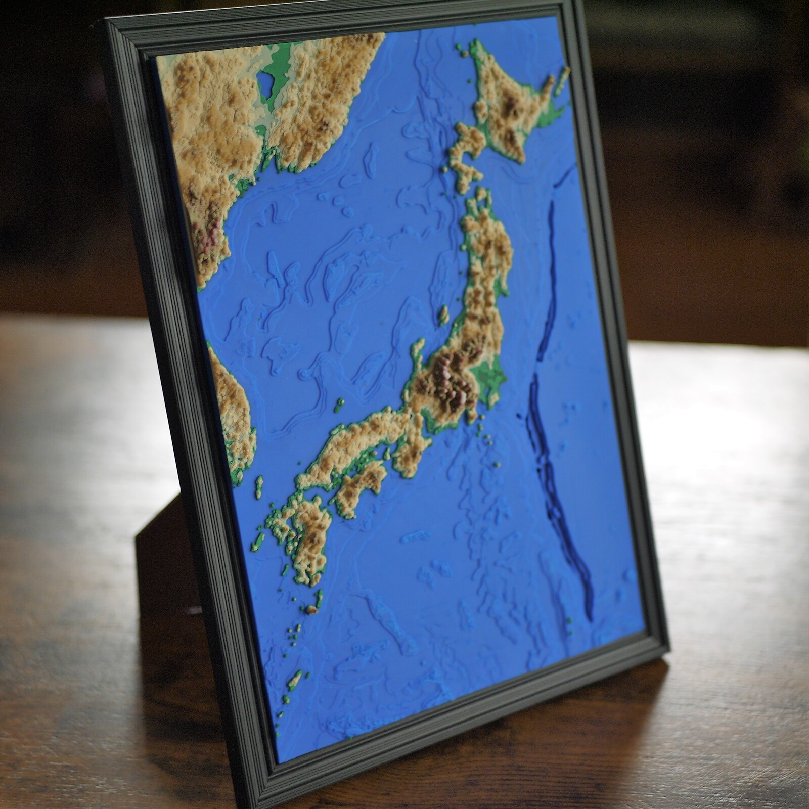 新品未使用保管品　　立体日本地図 トラストシステム 立体地図・地形模型・日本地図 Web通販ショップ