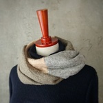 ◆ ねじれスヌード ◆３色使いでアレンジ◆