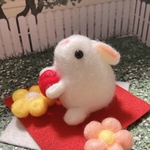 2022年　卯年　ミニ飾り