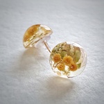 ミモザ 一粒 ピアス･イヤリング