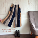 コーデュロイスカーチョ 読書