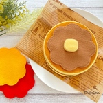 フェルトのおままごと★ホットケーキセット
