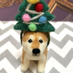 クリスマス🎄&お正月🌅柴犬(赤柴)羊毛フェルト
