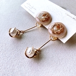 (SALE)K16gpクリップ式平皿イヤリング(🙏9月末迄出品)