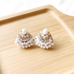 ★ビーズ刺繍ピアス★イヤリング変更可能
