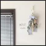 ドライフラワーの小さめスワッグ ユーカリ ファラリス エノコログサ +Cafe 