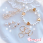 Berrypink♡量産型ハートパールアクセサリーセット♡