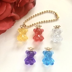 王冠 くまちゃん チャーム  5個セット