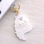 ペルシャ猫のイヤホンジャックorストラップ