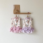 ミニ裏毛☆チェリボンなお洋服♡　　犬服(送料込み価格)