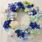 ブルーグラデーションリース（24cm）