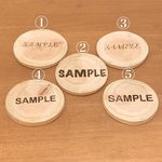 コースター　名前入り　ウェディング等に🍀