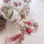 ドライフラワーガーランド☆ミニブーケ