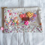 リバティシャカシャカポーチ♡11cm×16.5cm