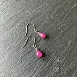 【130321様オーダー品】ルビーAAAの一粒ピアス