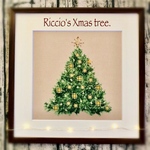 【Riccio's Christmas tree】クロスステッチキット※布なし