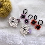 ハロウィン限定🎃💜おばけちゃん ヘアクリップ