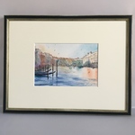 （128）原画　水彩画　風景画　ヴェニチア