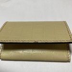 牛革レザー型押し　名刺入れ