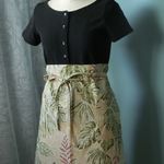 ＳＡＬＥ＞　うすいオレンジ・はっぱのカフェエプロン