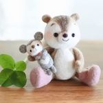 りすさんと相棒ねずみのチッチ♪