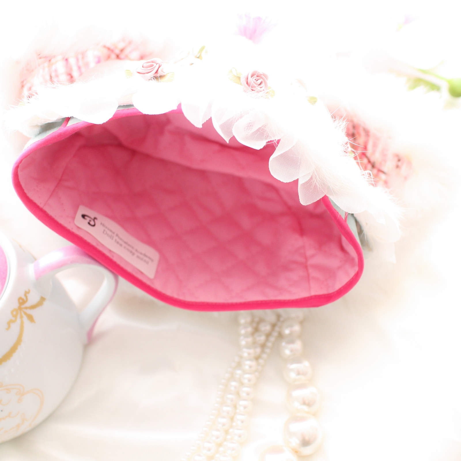 マリーアントワネットのティーコゼー〜ティーポット付〜 - ❤︎Blanche