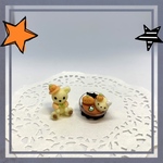 ミニチュア♡ハロウィンセット(白くま)