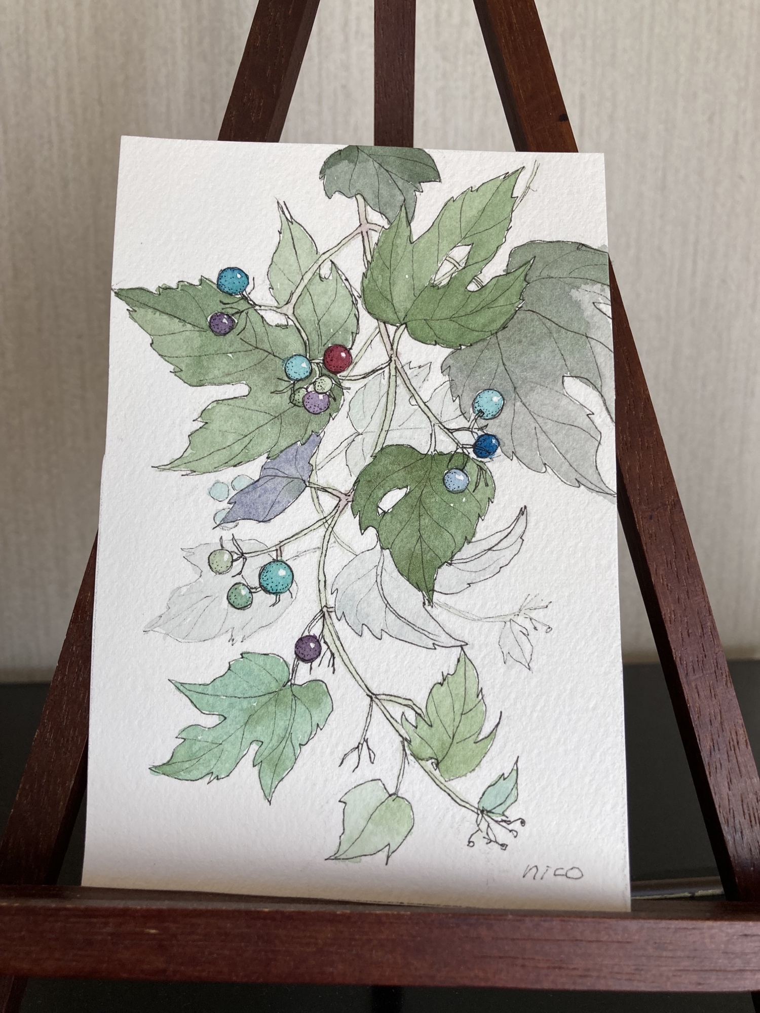 ○⭐︎友薔薇　油彩&アクリル原画 薔薇 水彩画 原画 - OEKAKIBABA'S GALLERY | minne byGMOペパボ