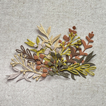 ダイカット＊クラフトパンチの秋色リーフ