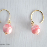 14kgf インカローズ ピアス/イヤリング 