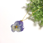 お花のネックレス