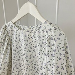 リバティ フローティングフローラ のふんわりギャザースリーブブラウス7号