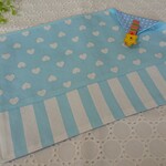 ＊再販＊ 20×30cm ハート パステル  ランチョンマット